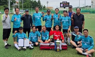 철원군 70대 축구대표팀, 강원도협회장기 축구대회 우승 쾌거