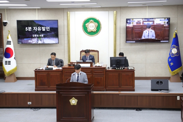 김광성 의원, “양질의 일자리가 철원의 미래입니다”