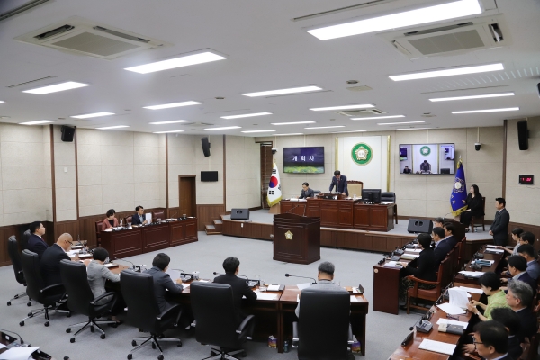  제317회 철원군의회 제1차 정례회 개회